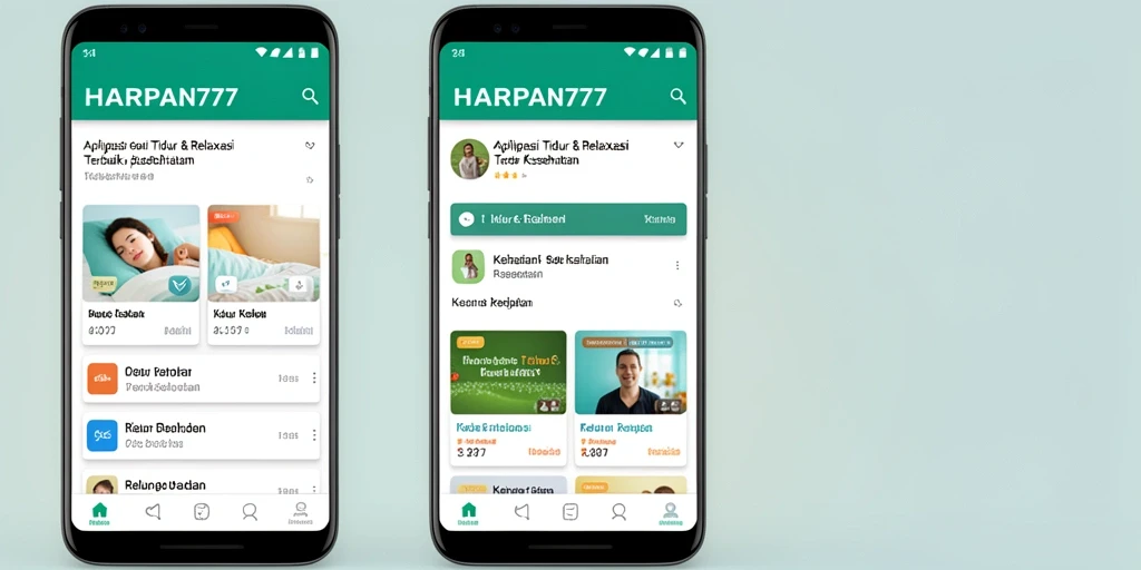 Tampilan antarmuka HARAPAN777 yang elegan dan menenangkan.