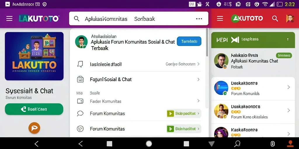 Antarmuka pengguna LAKUTOTO yang interaktif dan menarik